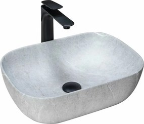 Lavoar pe blat Rea Livia Grey 46.5 cm