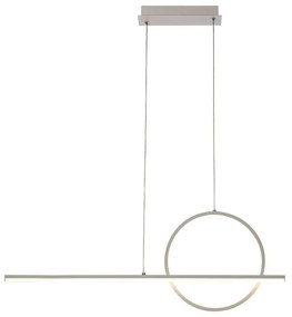 Lustra LED design modern minimalist KITESURF 30W alba