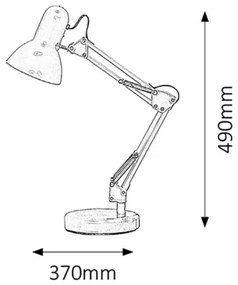 Lampă de masă ROMERO 1xE27/60W/230V roz Brilagi