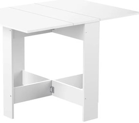 Masă de dining extensibilă cu blat alb 76x28 cm Papillon – TemaHome