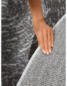 Covor gri-crem rotund ø 120 cm Gloria Cavallo – Hanse Home