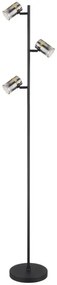 Lampadar, lampa de podea design industrial Trabby negru