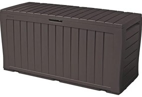 Cutie de depozitare pentru grădină Keter MARVEL PLUS 270l maro, 116,7 x 44,7 x 57 cm