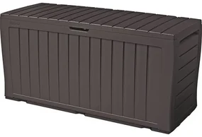 Cutie de depozitare pentru grădină Keter MARVEL PLUS 270l maro, 116,7 x 44,7 x 57 cm