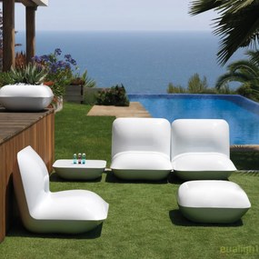 Fotoliu-taburet design modern, exterior, interior, PILLOW OTTOMAN 55003 Vondom