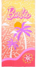 Barbie Palm prosop de baie, prosop de plajă 70x140cm