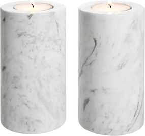Set 2 suporturi pentru lumanari din marmura Tobor M 112683 HZ