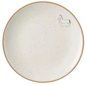 Farfurie de desert din ceramică Orion Fermă cal, diam. 19,5 cm