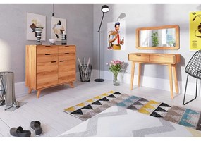 Masă de toaletă din lemn de fag 90x40 cm Greg - The Beds