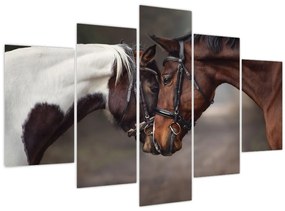 Tablou - Cai îndrăgostiți (150x105 cm)