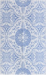 vidaXL Covor de exterior, ARAKIL bleu, 190x290 cm, PP