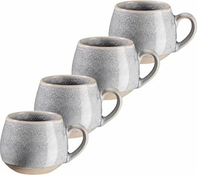 Mäser Set de 4 căni de espresso AQUATA – 125 ml, gri, 125 ml