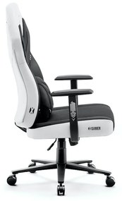 Scaun De Gaming Din Material Diablo X-Gamer: SNOW WHITE Diablochairs