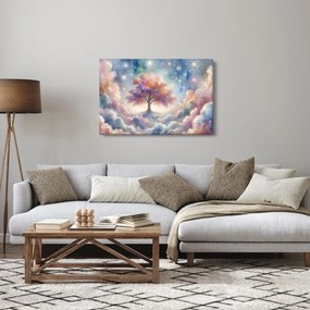 Tablou – Arborele vieții printre nori (90x60 cm)