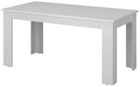 Masă de sufragerie extensibilă (pentru 6 8 persoane) Mebel Bos Ethan (alb). 1052913