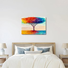 Tablou cu pom pictat (70x50 cm)