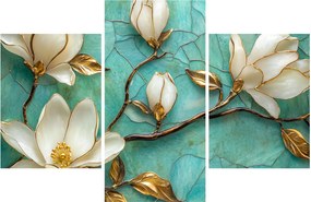 Tablou - Magnolii 3D (90x60 cm)