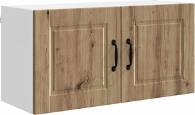 vidaXL Dulap de bucătărie cu raft Stejar Artizanal 80 x 31 x 40 cm