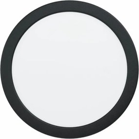 Eglo 78676 - Plafonieră LED FUEVA LED/17W/230V Ø 21 cm neagră