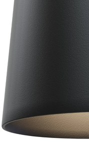 Pendul pentru sina trifazata MAXLIGHT, TULIPE negru