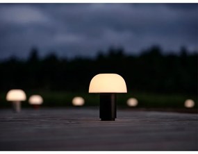 Veioză neagră LED cu intensitate reglabilă din aluminiu (înălțime 22 cm) Harvest – Zone