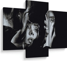 Tablou - Privind în oglindă (90x60 cm)
