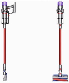 Dyson V11 Fluffy 476550-01 2in1, 185AW, 0.54 litri, 125 000 rpm, Autonomie 60 min, 3 moduri, LCD, Nichel/negru.