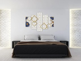 Tablou - Flori de diamant (150x105 cm)