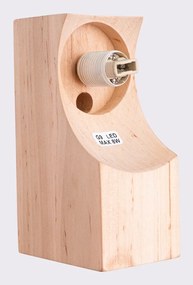 Aplică de perete albă/în culoare naturală ø 12 cm Solum – Sollux