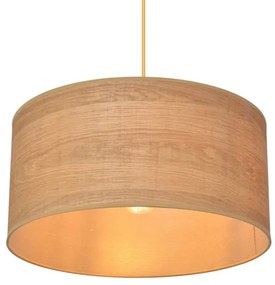 Lustră pe cablu ALBA 1xE27/15W/230V d. 40 cm maro