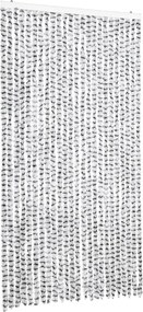 vidaXL Perdea pentru insecte gri deschis și gri închis100x200cmchenille