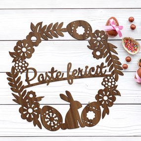 DUBLEZ | Coroniță pentru ușă - Paște fericit