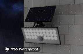 Proiector LED solar de exterior Top Light HELEON VARIO LED/8W/3,7V IP65 4000K + telecomandă