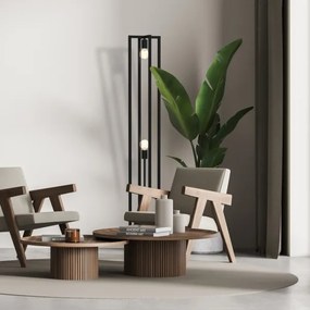 Lampadar ARNOLD 2xE27/60W/230V negru
