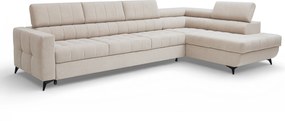 Colțar extensibil pentru dormit Nardo Maxi dreapta - plus bej Pretty 03