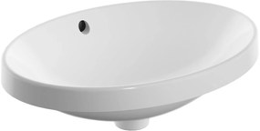 Geberit Variform lavoar 55x40 cm oval încastrat alb 500.716.00.2