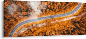 Tablou - Strada montană (120x50 cm)