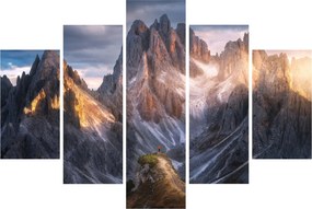 Tablou - Panoramă de munte (150x105 cm)