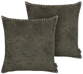 Set 2 buc. perne 45x45 cm MILDURA (gri). 1022612