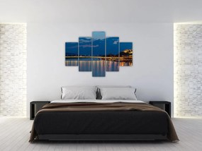 Tablou cu Bratislava și palat (150x105 cm)