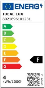 Bec LED E14 4W OLIVA BIANCO 101231