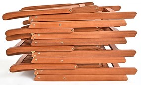 Deuba Set lemn - Velus Oval - Eucalipt