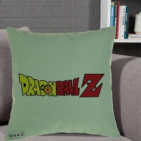 Perna Personalizata Dragon Ball Z Clasic, 40x40 cm, Verde, Husa Detasabila, Perna Inclusa, BEKZ®