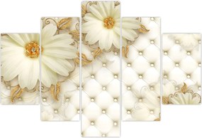 Tablou - Colaj auriu (150x105 cm)