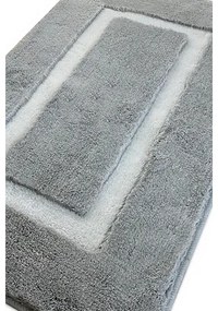 SET 2x covoraș pentru baie 60/100 cm gri