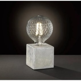 Lampă de masă WOFI 8213.01.50.7000 BROAD 1xE27/10W/230V beton