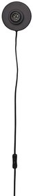 Aplica de perete eco din iuta Iguazu L disc 55cm, nat
