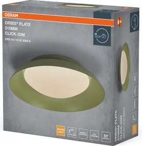 Osram -LED Plafonieră dimabilă PLATE LED/19W/230V Ø 31 cm verde