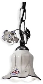 Pendul cu flori ceramice in stilul clasic Florentin PISA
