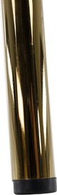 Scaun de sufragerie de design, material Velvet negru/gold crom auriu, DASMIN TIP 1